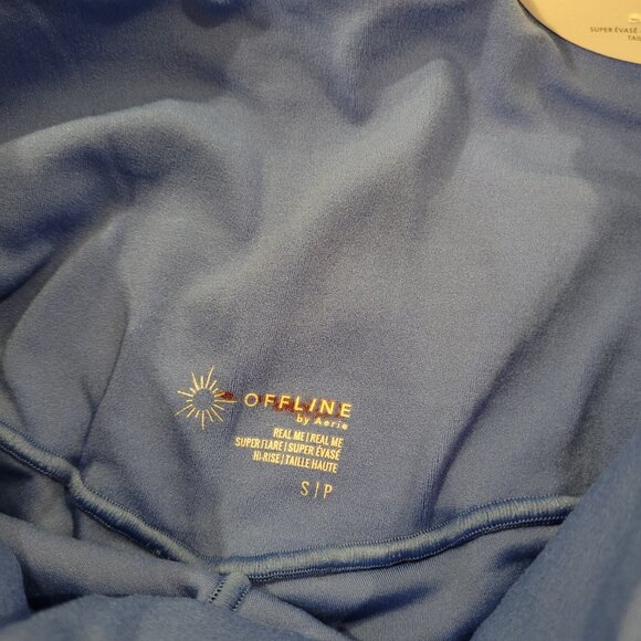 NWT AERIE | OFFLINE Real Me Hi-Rise Super Flare Legging | Sz. S - Picture 6 of 9